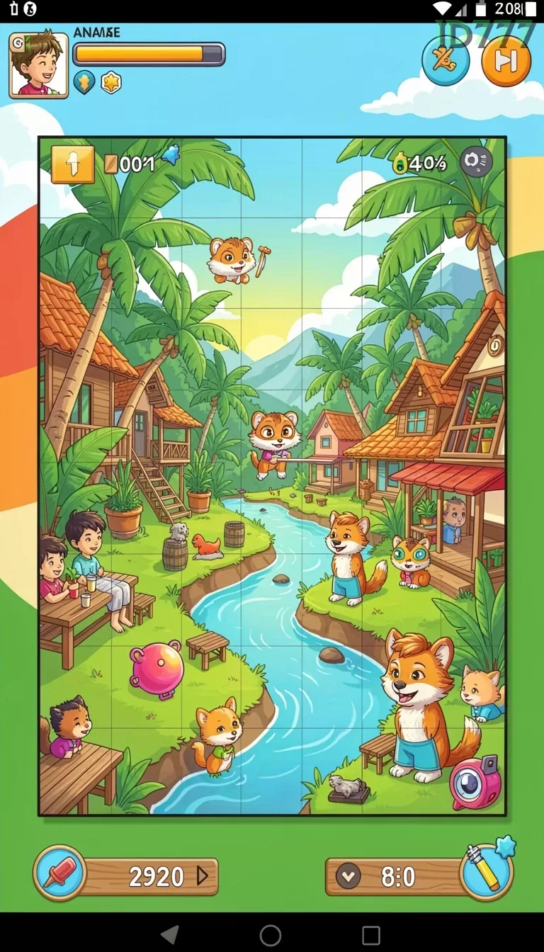 Cuplikan layar CATOTO — menu navigasi